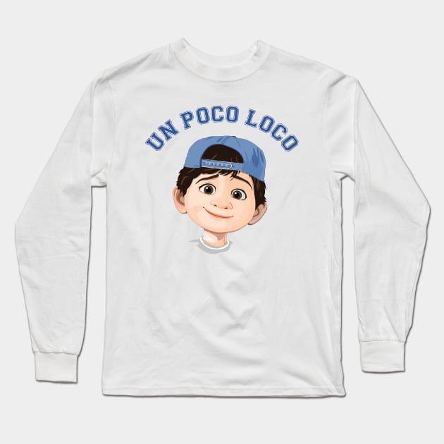 Miguel Un Poco Loco Long Sleeve T-Shirt by Zapt Art